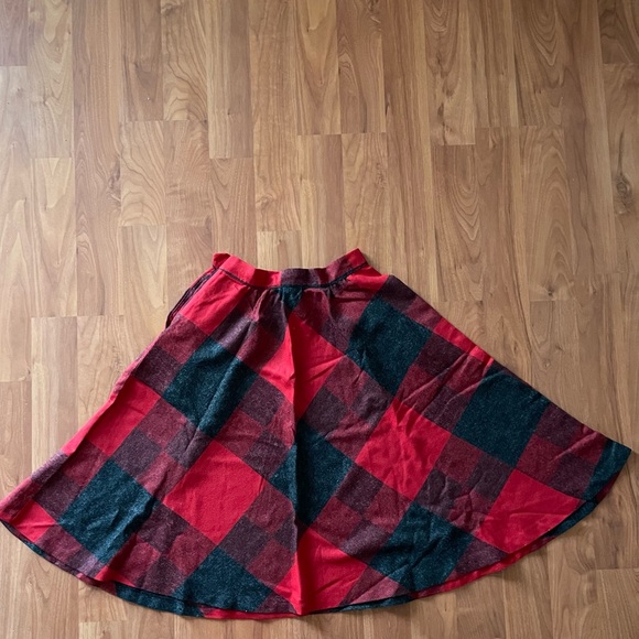 Vintage plaid skirt Brand new without tags - Picture 5 of 6